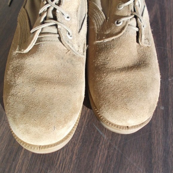 ALTAMA HOT WEATHER VENTED DESERT TAN COMABT BOOTS 7.5W VIBRAM SOLES JC 60121 main image 9